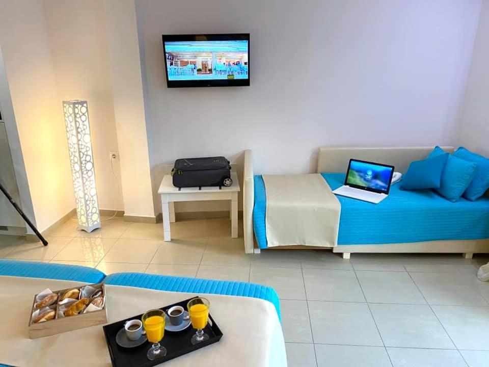 Palotel Design Gouvia Bagian luar foto