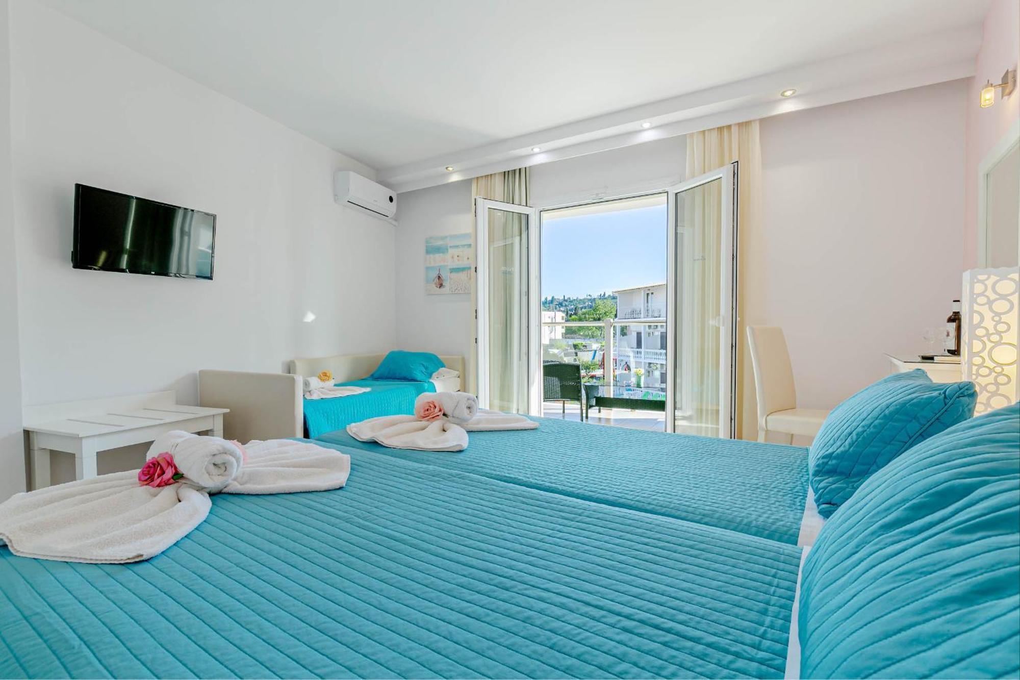 Palotel Design Gouvia Bagian luar foto